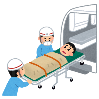 救急車のイラスト